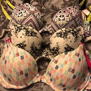 Victoria’s Secret Push Up Bras